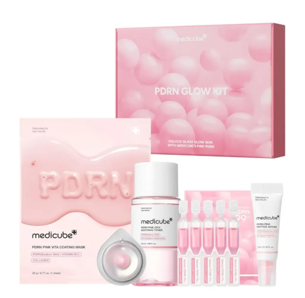 PDRN Medicube mini Glow kit - Disponible en Honduras