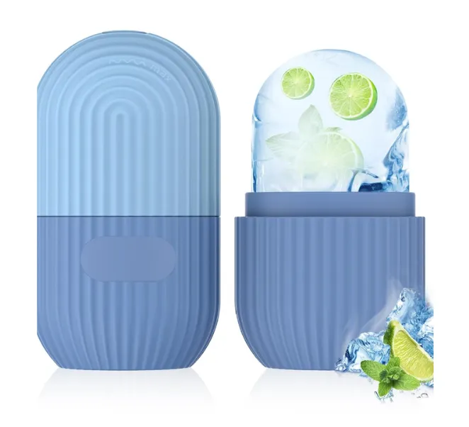 Molde de silicona para rodillo facial de hielo