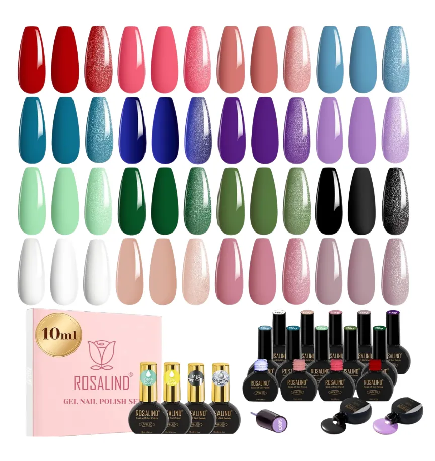 Esmaltes gel permanentes - Rosalind - Bluegreen colección - Disponible en Honduras