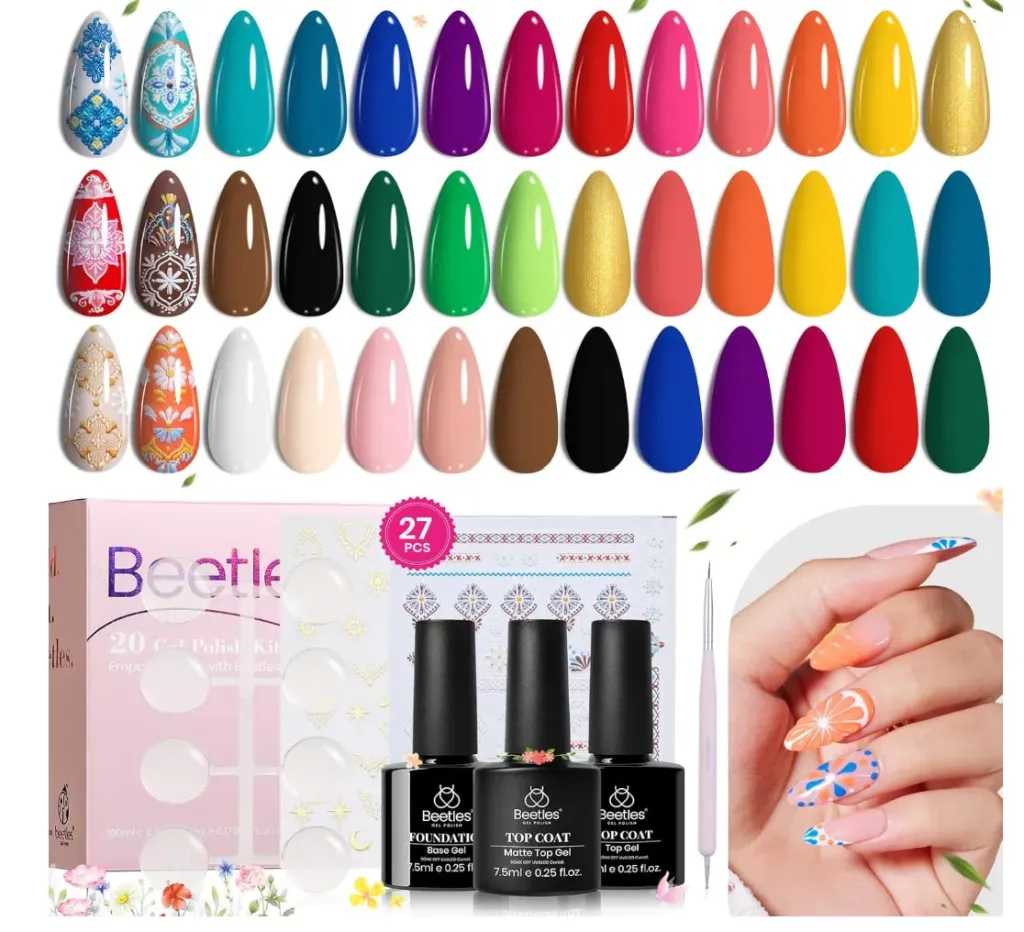 Beetles - 23 esmaltes gel - spring summer colección