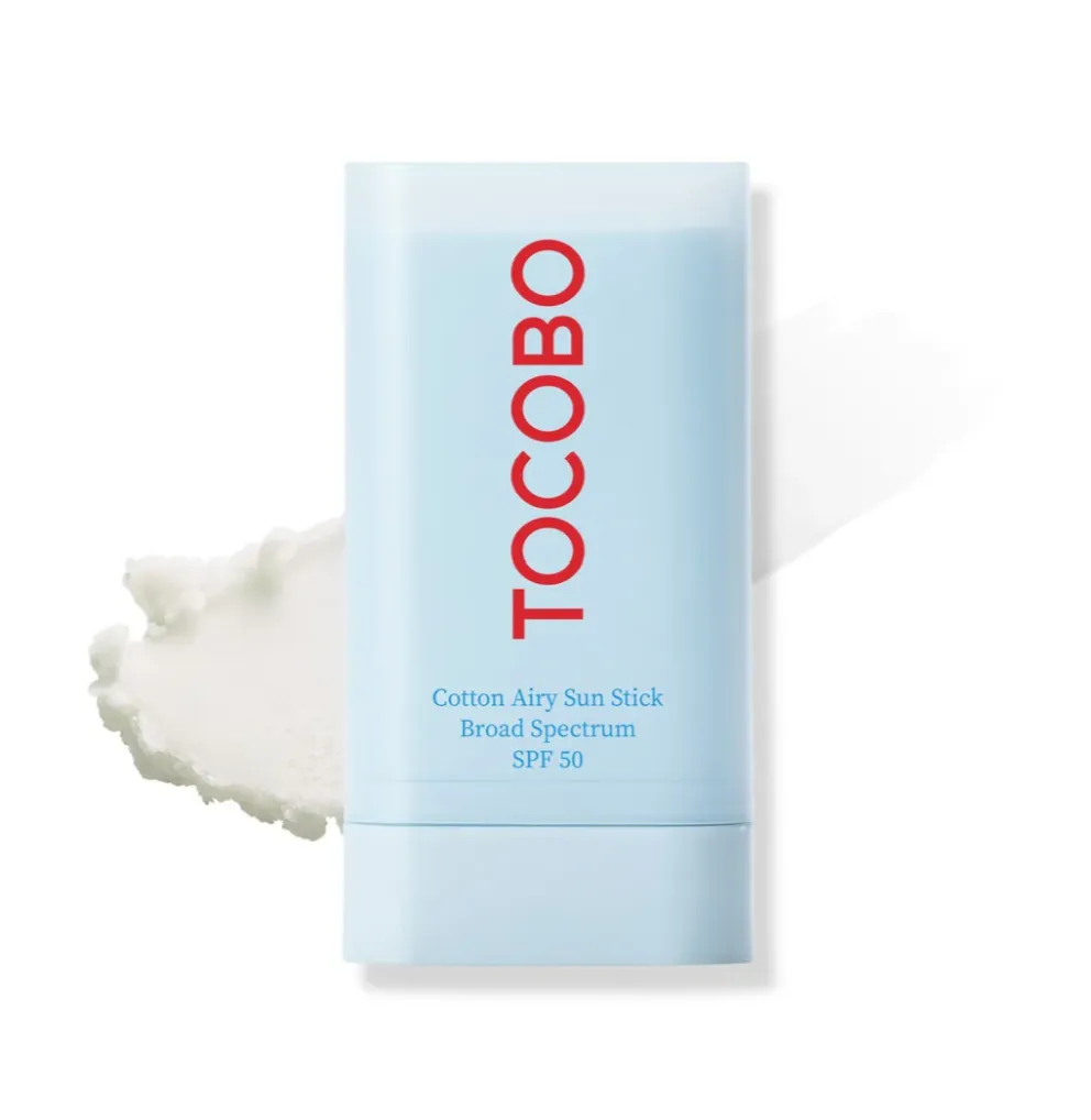 Tocobo cotton airy sun stick - Disponible en Honduras