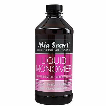 Mia Secret Liquid Monomer Professional Acrylic Nail System  32 Oz - Disponible en Honduras