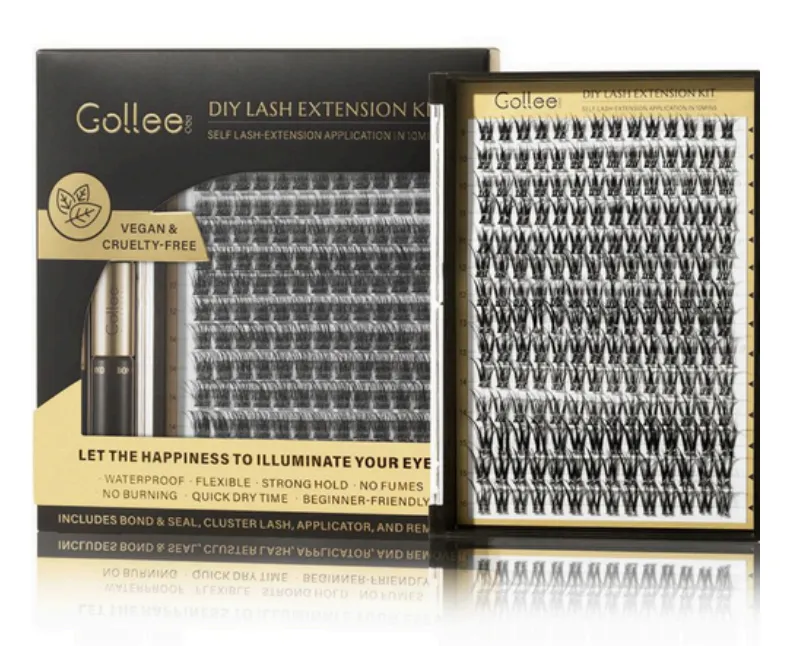 Gollee - Kit todo en 1 aplicación de pestañas tipo cluster - Disponible en Honduras