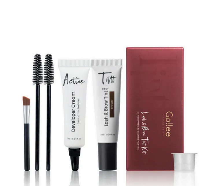 Gollee - Kit de tintas para cejas y pestañas - Disponible en Honduras