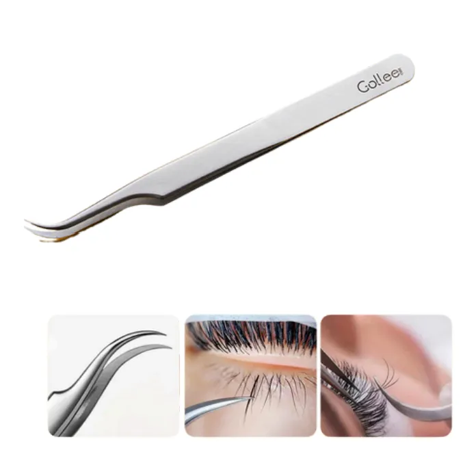 Gollee - Pinzas profesionales para pestañas M31
