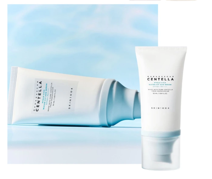 SKIN1004 - Madagascar Centella Hyalu-Cica Water-Fit Sun Serum SPF50+ PA++++ - Disponible en Honduras